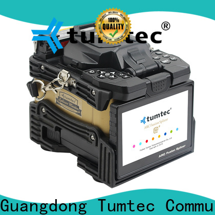 Tumtec effective fiber jointer machine with good price for outdoor environment