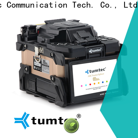 Tumtec v9 mini optical fiber welding machine series for outdoor environment