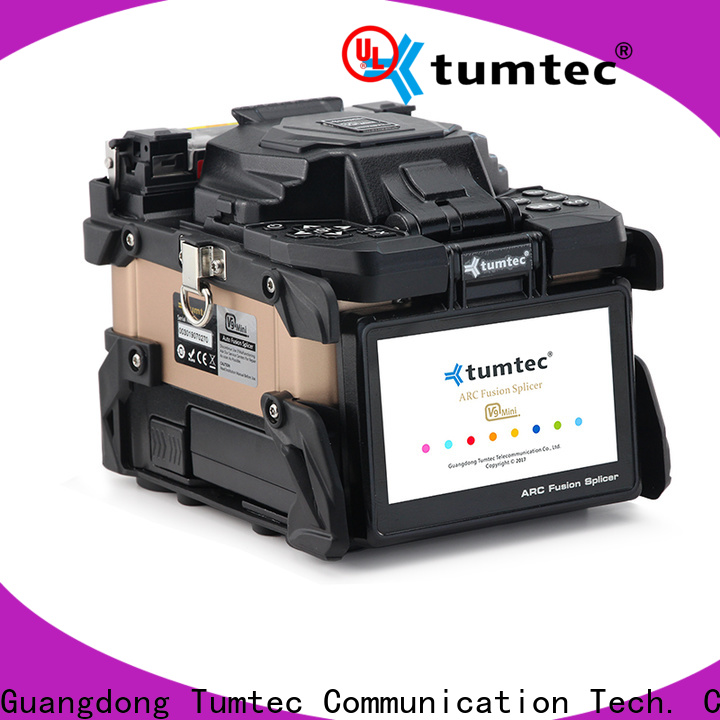 Tumtec long distance fusion machine tool sales from China for fiber optic solution bulk production