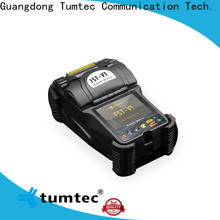 Tumtec optical fiber long-distance splicing machine with good price for fiber optic solution bulk production