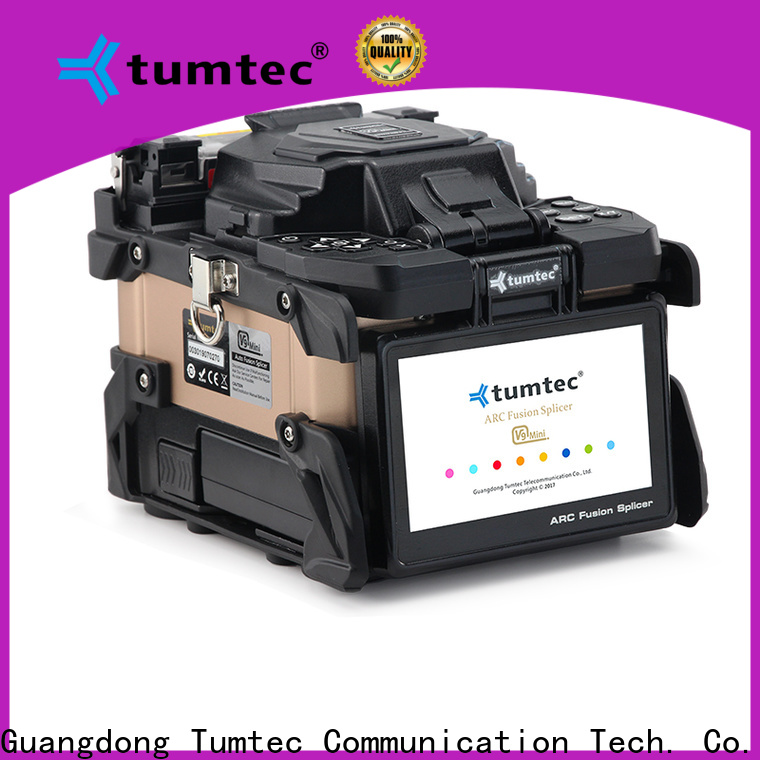 Tumtec four motors fusion splicing machine supplier on sale