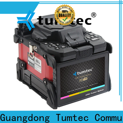 Tumtec v9 FTTH splicing machine design for telecommunications