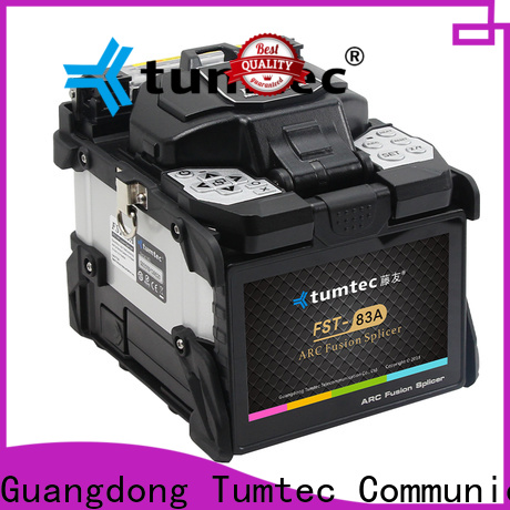 Tumtec four motors fiber optic cable jointer machine price supplier for fiber optic solution bulk production