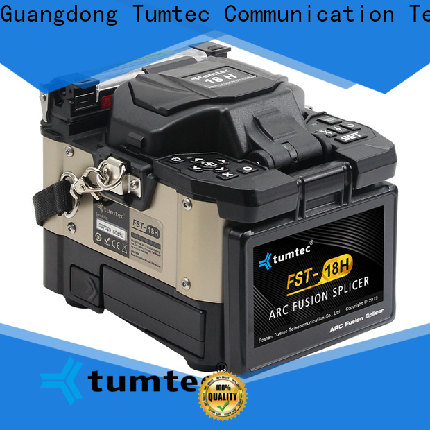 Tumtec fiber splicing machine fujikura price four motors manufacturer for outdoor environment