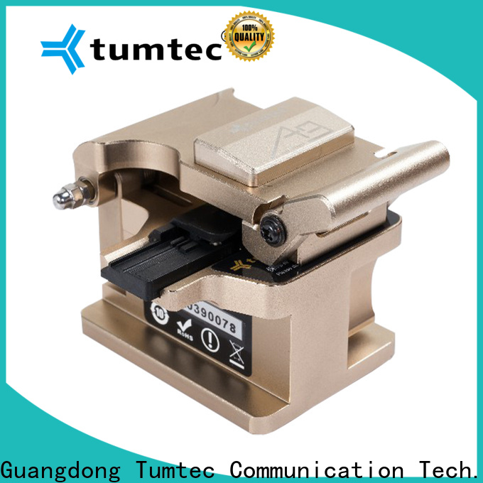 Tumtec optical fiber cleaver price precision wholesale for telecommunications