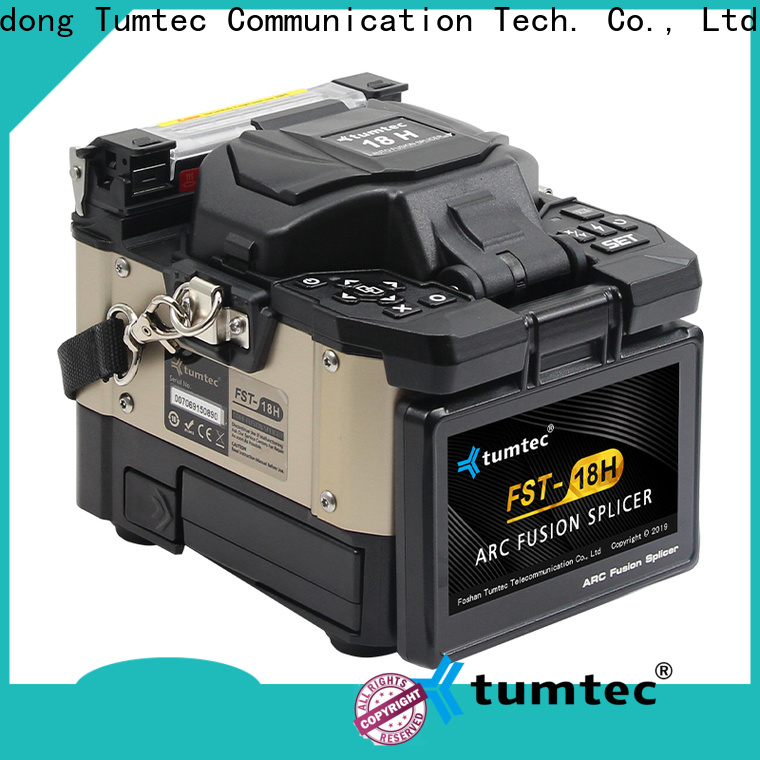 Tumtec best fiber splicing machine four motors from China for outdoor environment