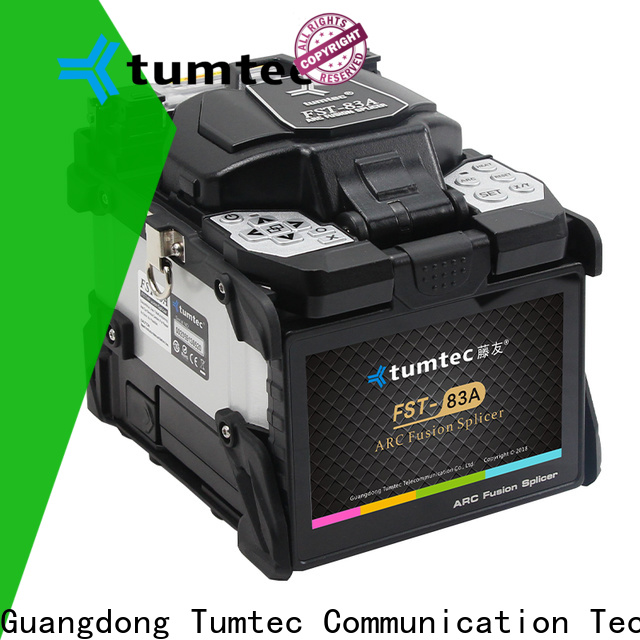 Tumtec fst18s fiber splicing machine price in pakistan reputable manufacturer directly sale for fiber optic solution bulk production