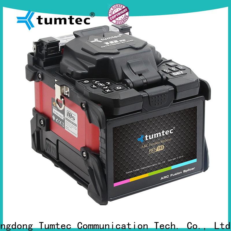Tumtec optical fiber fiber optic cable splicing machine price personalized for outdoor environment