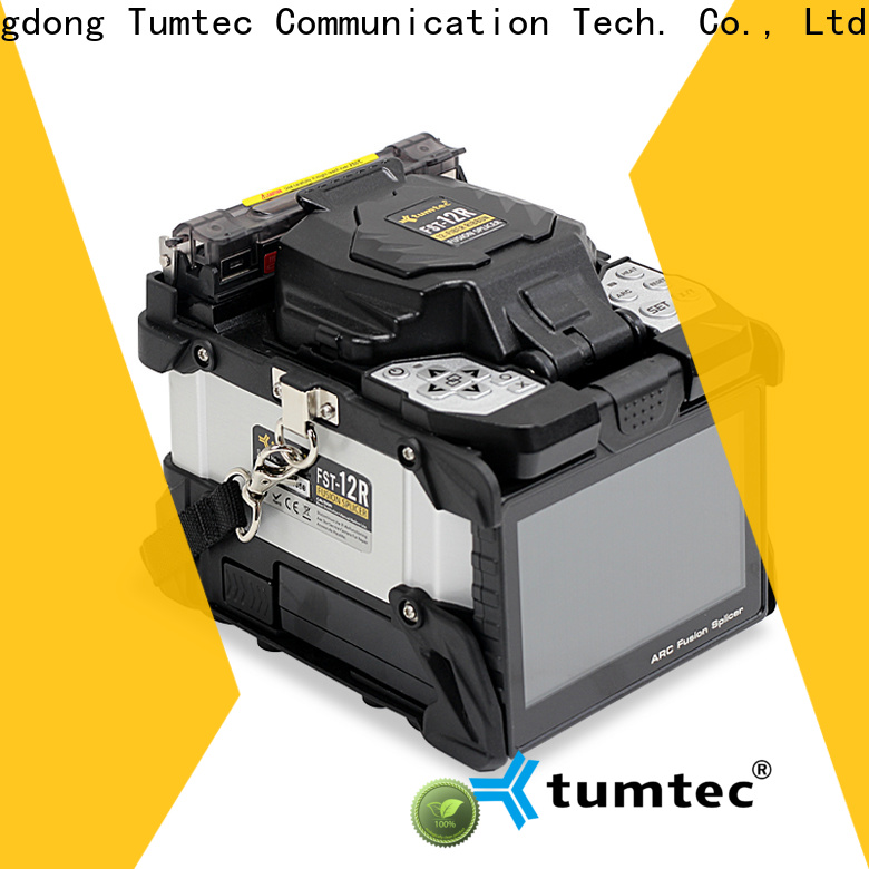 Tumtec v9 fiber splicing machine price in pakistan best manufacturer for fiber optic solution bulk production