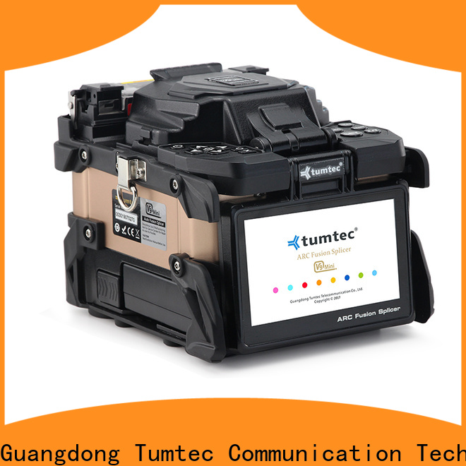Tumtec v9 splicing device from China for fiber optic solution bulk production