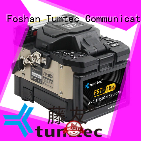 Tumtec stable optical fiber splicing machine from China for outdoor environment