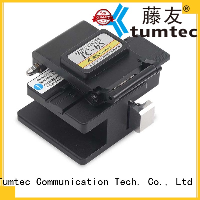 Tumtec tc6s fiber optic cleaver with good price for telecommunications