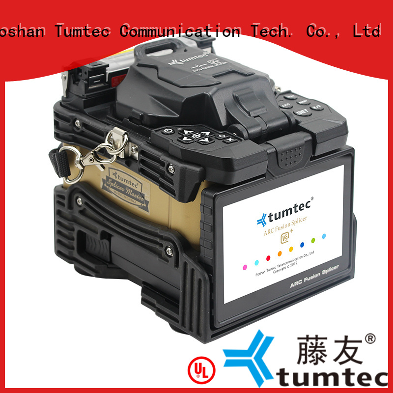 Tumtec long distance optical fiber splicing machine reputable manufacturer for telecommunications