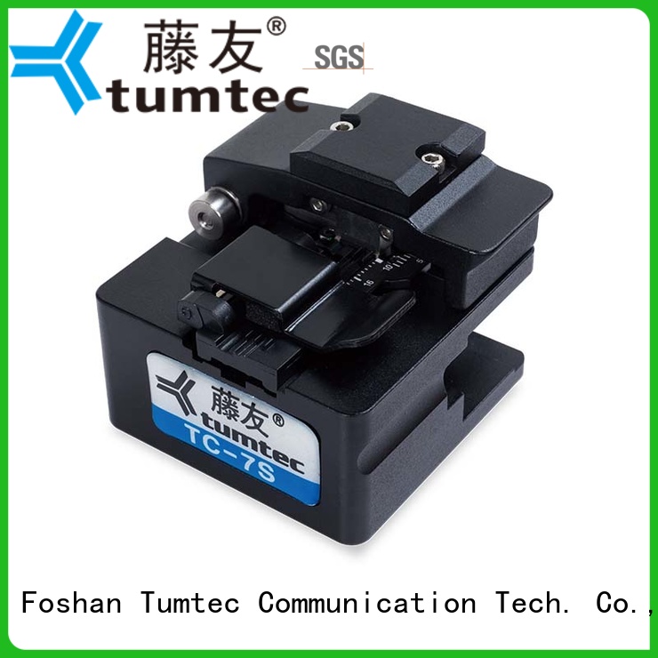 Tumtec optical fiber optic cleaver customized for fiber optic solution