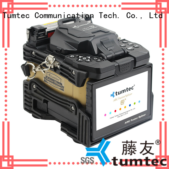 effective fiber cable splicing machine price v9 mini factory directly sale for telecommunications