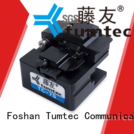 Tumtec lightweight optical fiber cleaver with good price for telecommunications