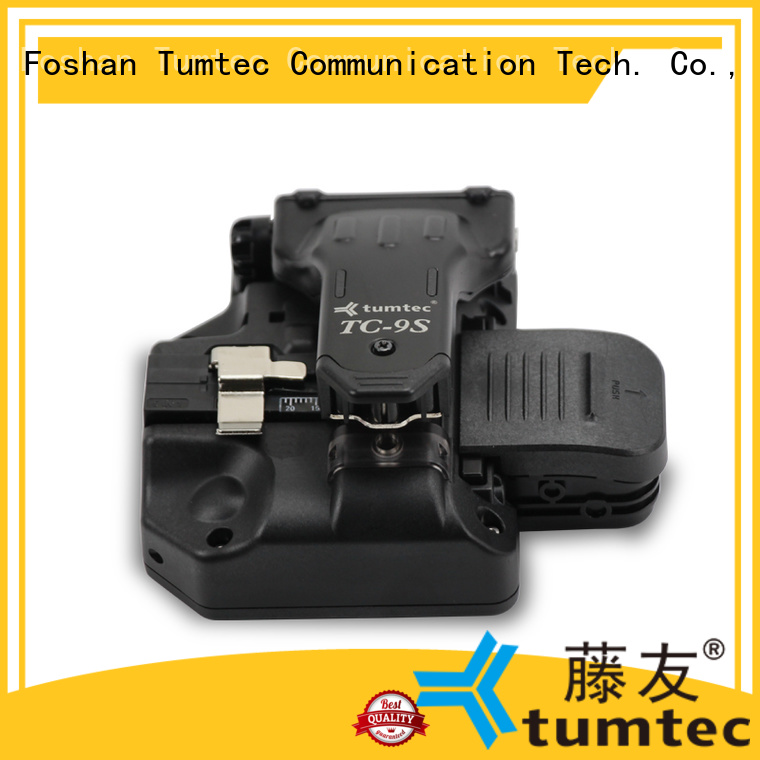 Tumtec a9 fiber optic cleaver customized for fiber optic solution