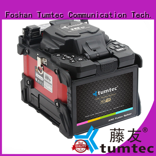 Tumtec stable fusion splicing machine factory directly sale for fiber optic solution