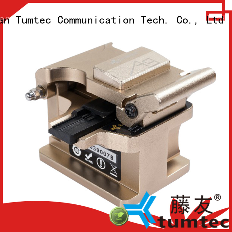 Tumtec lightweight splicing machine cleaver optical for fiber optic solution