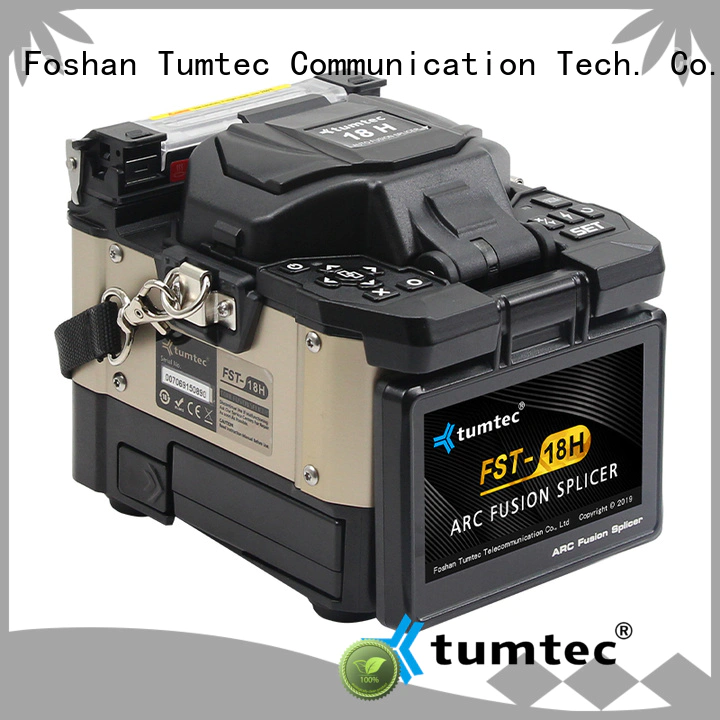 Tumtec four motors fiber optic splicing tools personalized for sale