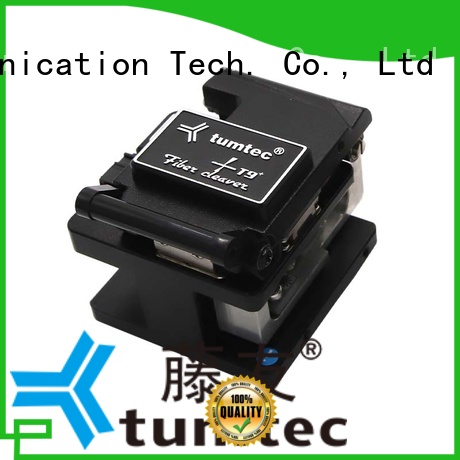 Tumtec high efficiency splicing machine cleaver factory for fiber optic solution