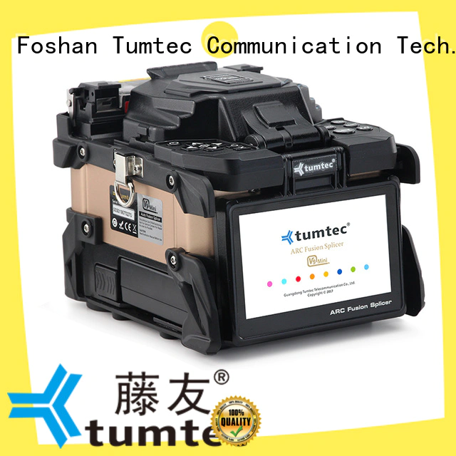 Tumtec effective fusion splicing machine factory directly sale for outdoor environment