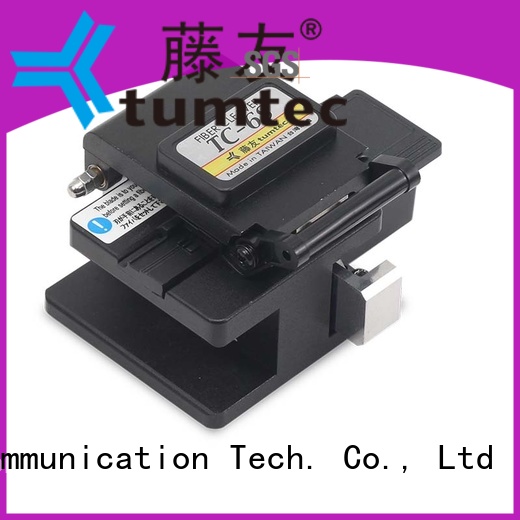 Tumtec high efficiency fiber optic cleaver customized for fiber optic field