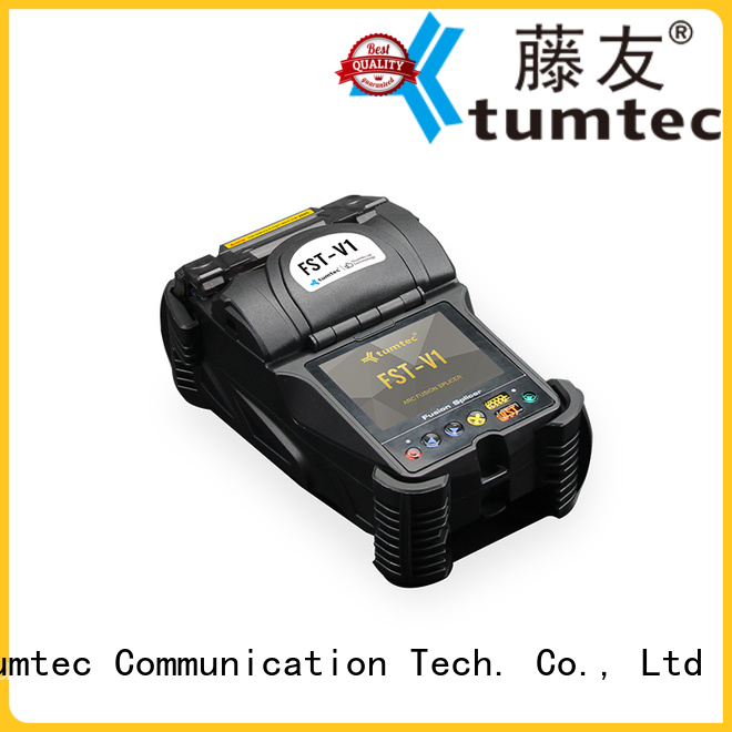 Tumtec stable fusion splicing machine factory directly sale for outdoor environment