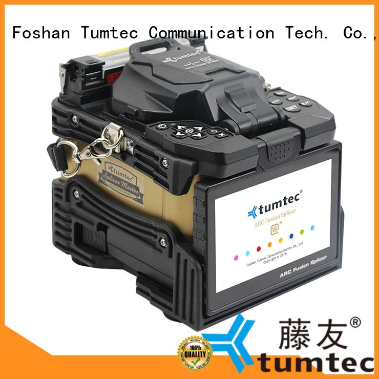 v9 fiber splicing machine factory directly sale for fiber optic solution Tumtec