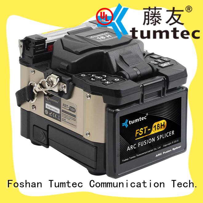 Tumtec stable fiber splicing machine reputable manufacturer for telecommunications