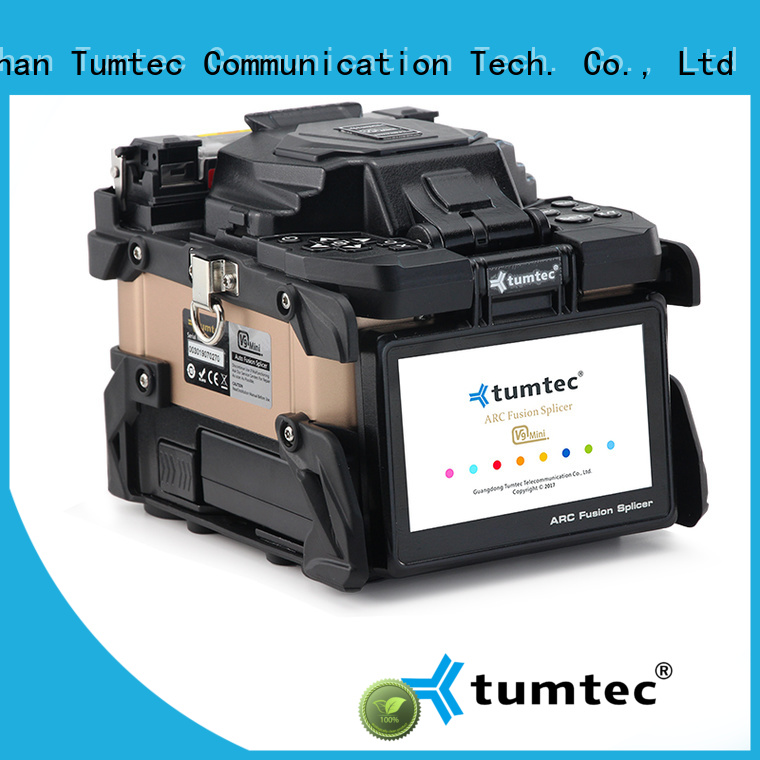 Tumtec equipment fiber optic fusion splicing jobs reputable manufacturer for telecommunications