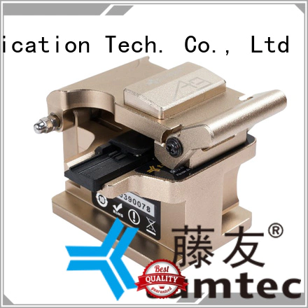 Tumtec high efficiency precision fiber cleaver tc6s for fiber optic solution