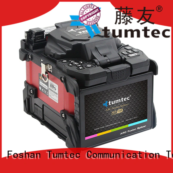 Tumtec stable fusion splicing machine from China for telecommunications