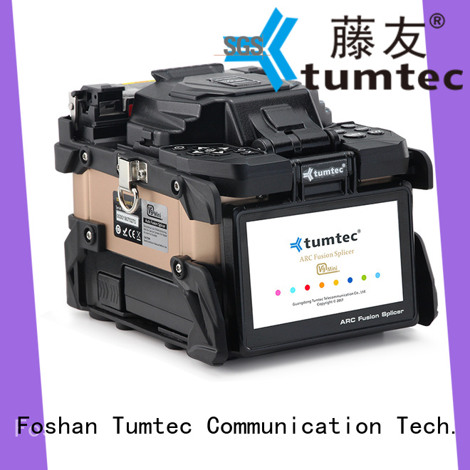 Tumtec stable optical fiber splicing machine factory directly sale for fiber optic solution