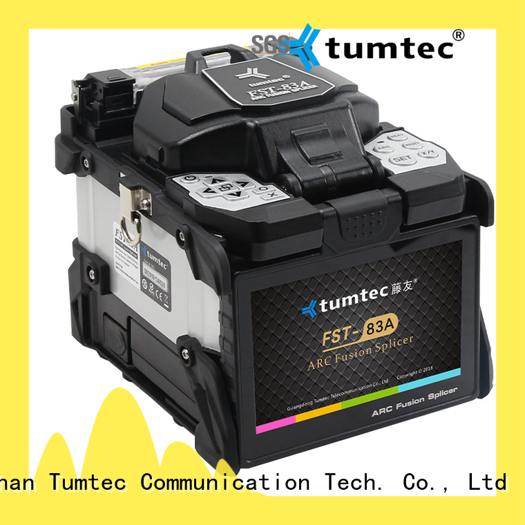 Tumtec v9 mini mechanical splicing vs fusion splicing reputable manufacturer for fiber optic solution