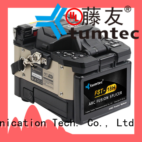four motors fiber splicing machine from China for fiber optic solution Tumtec