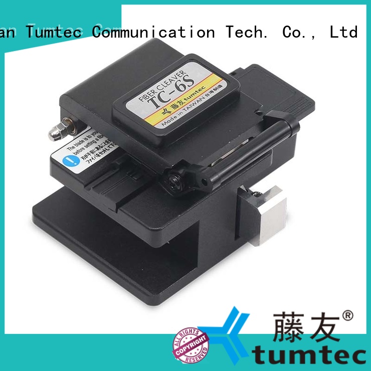 Tumtec professional fiber optic cleaver with good price for fiber optic field