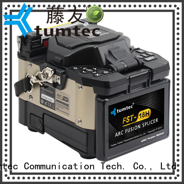 Tumtec stable fiber fusion machine from China for telecommunications