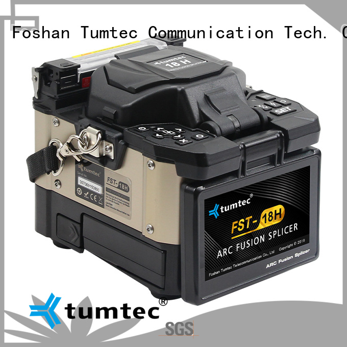 Tumtec v9 fiber optic cable splicing machine price from China bulk buy