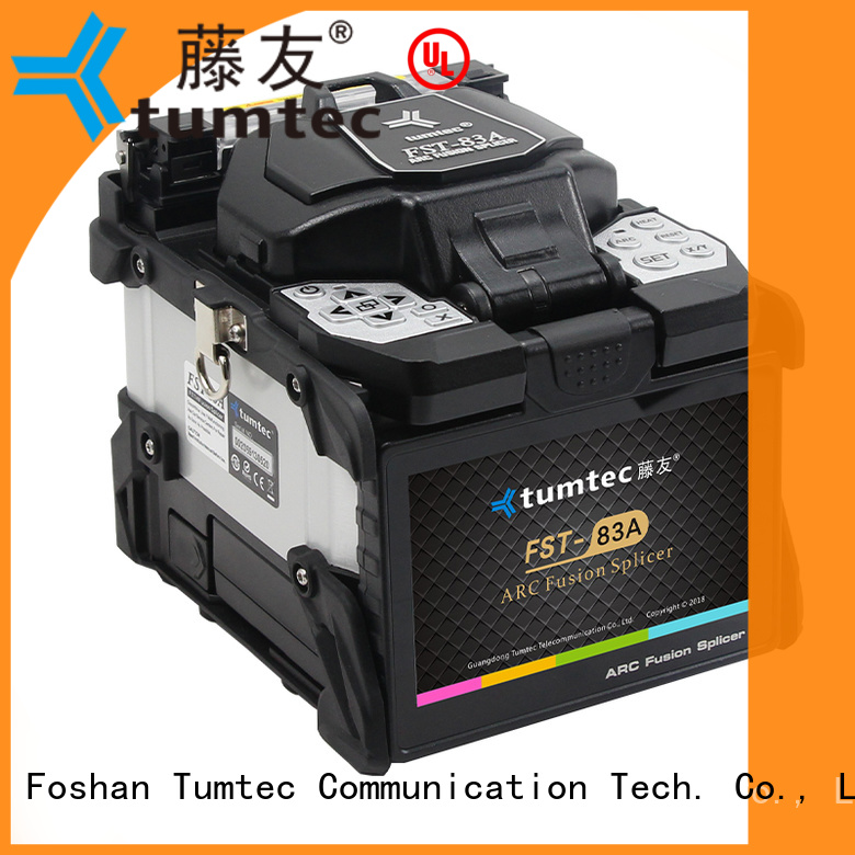 four motors FTTH splicing machine from China for outdoor environment Tumtec