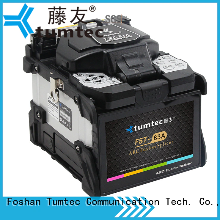 equipment optical fiber splicing machine from China for fiber optic solution Tumtec