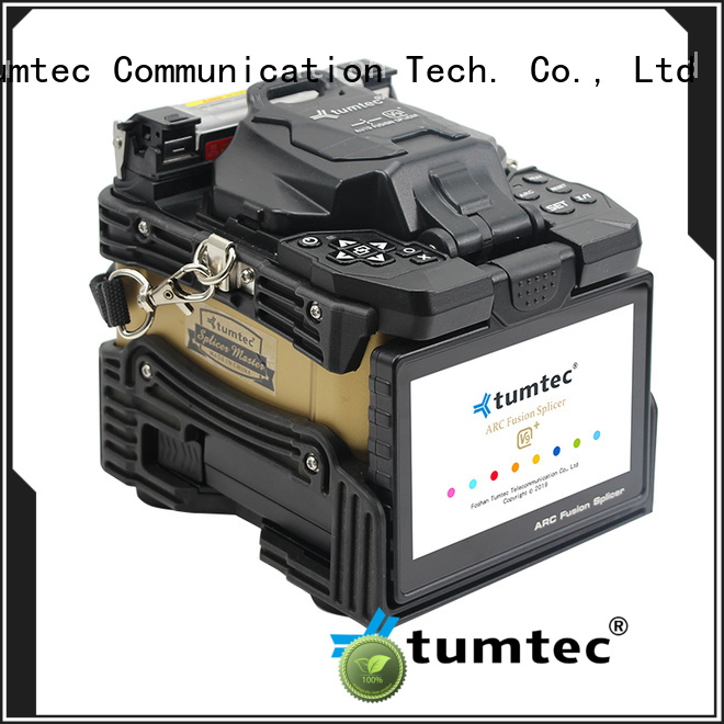 Tumtec v9 Fiber Splicing Machine factory directly sale for telecommunications
