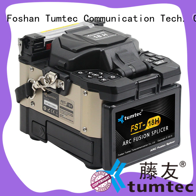 Tumtec stable best fiber splicing machine fst18s for outdoor environment