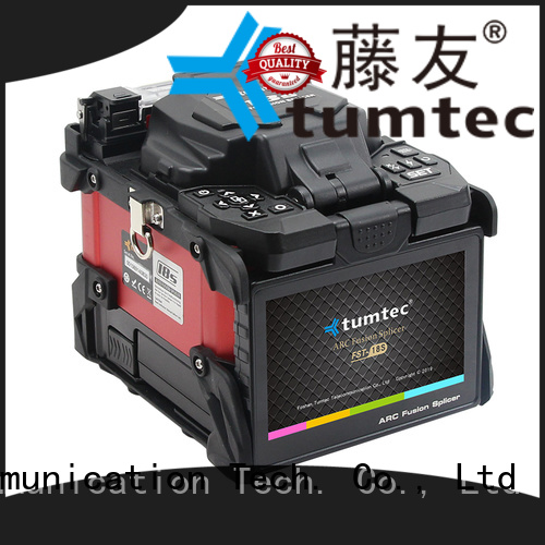 Tumtec fst18s FTTH splicing machine from China for outdoor environment