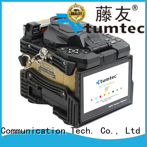 Tumtec stable fiber fusion machine six motor for telecommunications