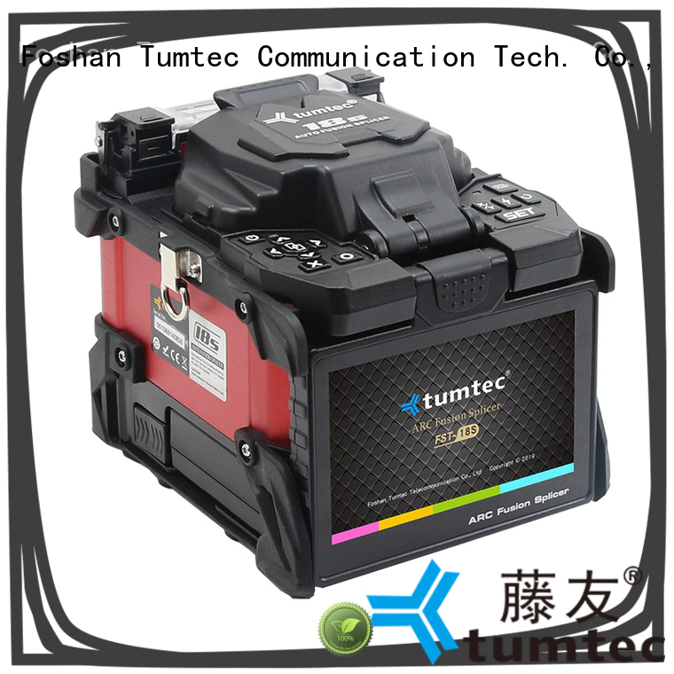 Tumtec stable optical fiber splicing machine factory directly sale for fiber optic solution